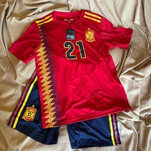 NWT soccer suit boys